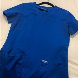 Cherokee Authentic Workwear Royal Blue Scrub Set!